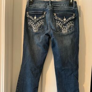 Slim boot jeans. Size 3